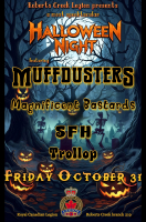 HALLOWEEN AT THE 219!!!! Feat MUFFDUSTERS, MAGNIFICENT BASTARDS, SFH, Trollop Oct 31