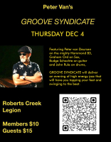 Thursday Jazz! feat Groove Syndicate Dec 4