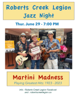 Thursday Jazz! feat Martini Madness June 29